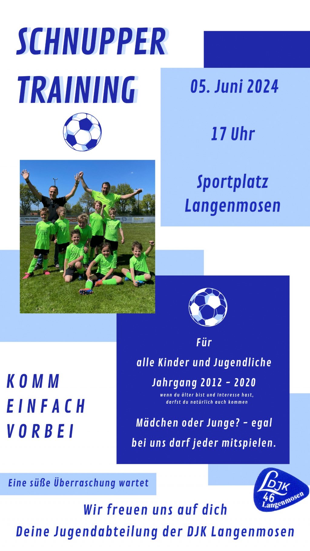 Servus bei der Fußball-Jugend der DJK Langenmosen! – DJK Langenmosen e.V.